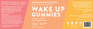 Wake Up Gummies (30 Piece) WHOLESALE